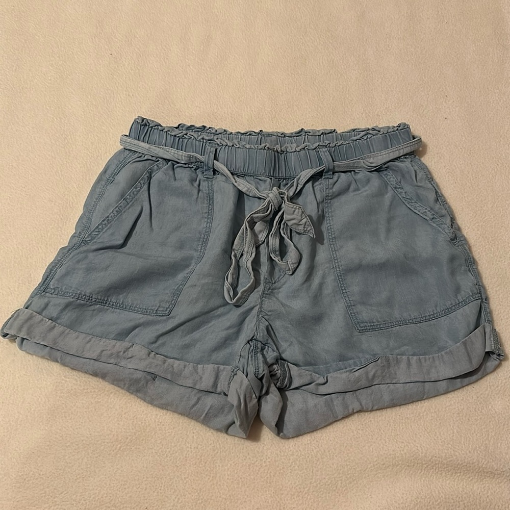 Aerie Chambray Shorts